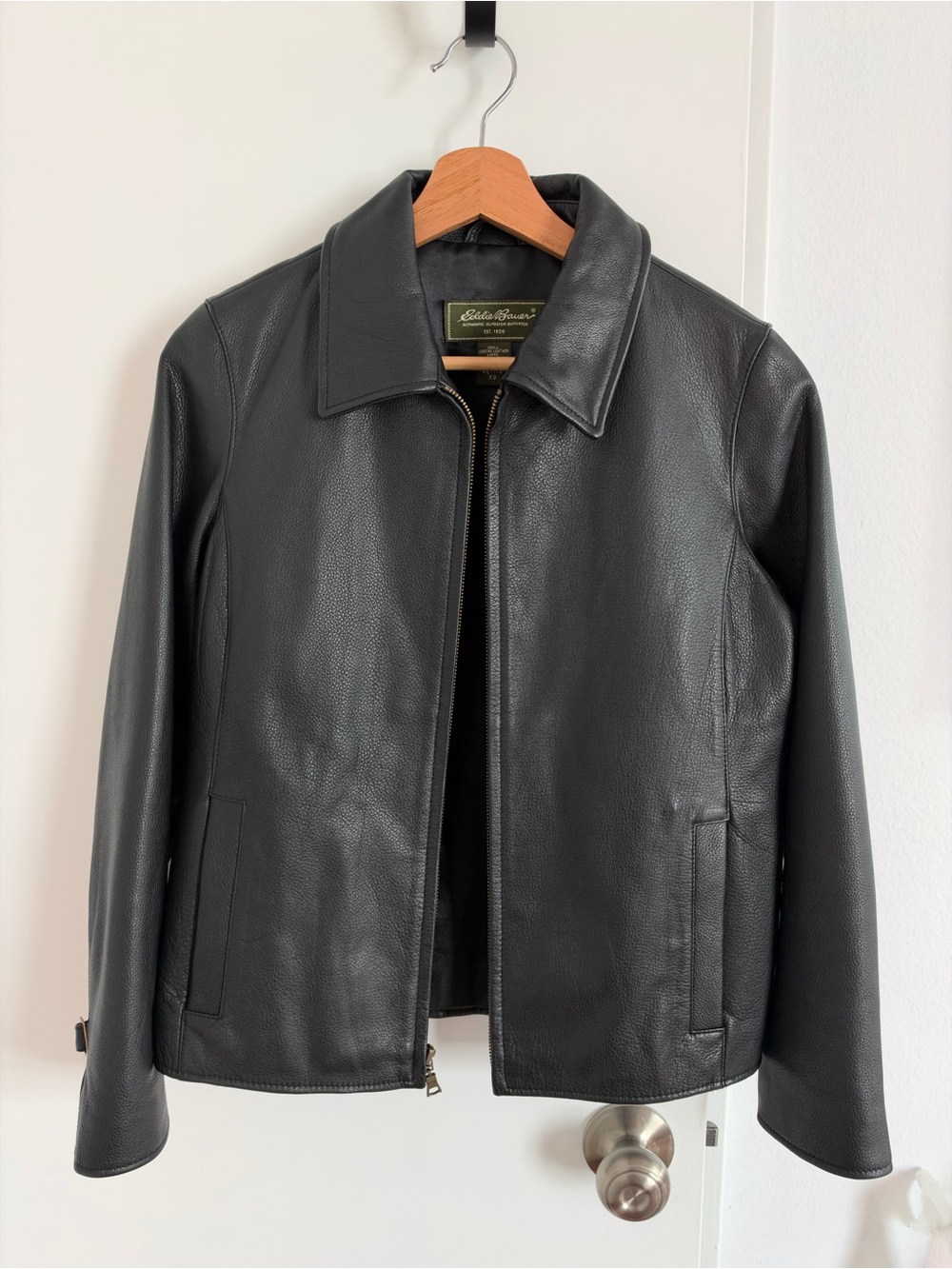 Vintage Eddie Bauer leather jacket
